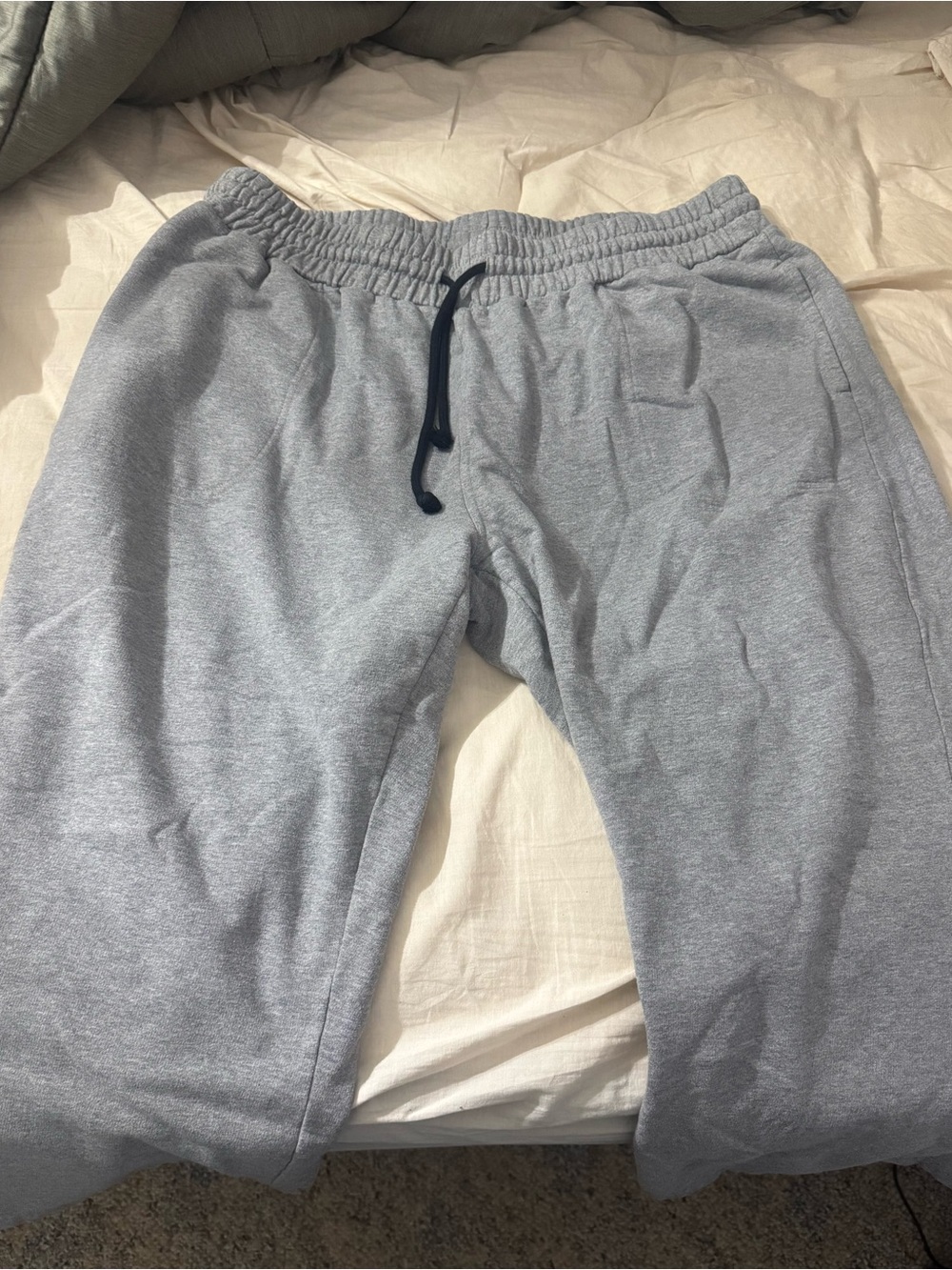 TomboyX Gray Cropped Length Sweatpants